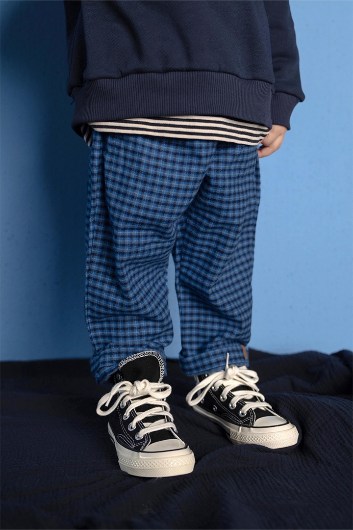 ボトムス Nixnut pant 86 nixnut / Stic Pants / Rain Checkered | Size,6-8Y | OBEBE