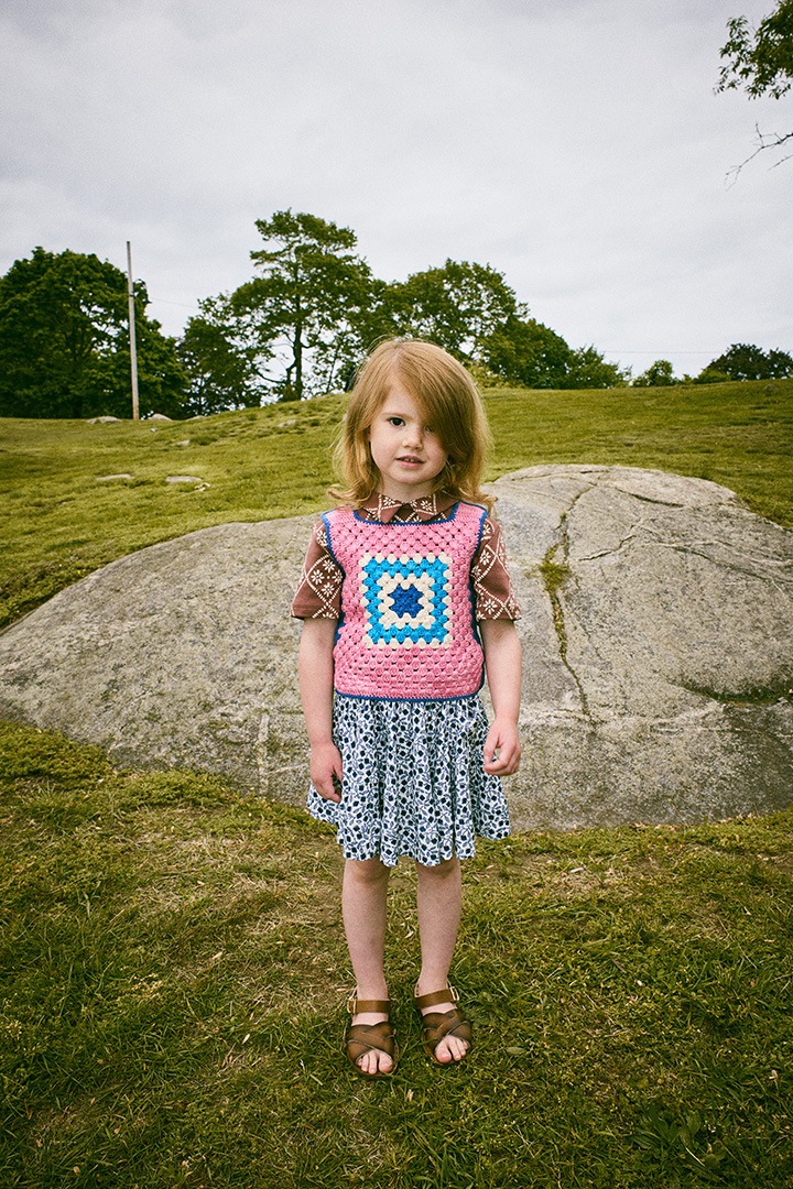 1st drop]Misha&Puff / SILVIA TEE / K3234S26-0B4 / COLA FLORA