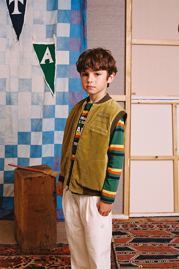 THROWBACK ON MEMORIES TEE 本日限定価格 2nd drop]TRUE ARTIST / T-shirt no16 / T225MA009 / Forest | Item