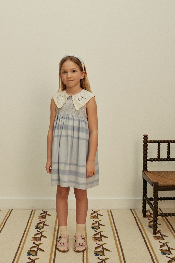 main collection]Apolina / CORNELIA S/L SMOCK DRESS / SUMMERHOUSE