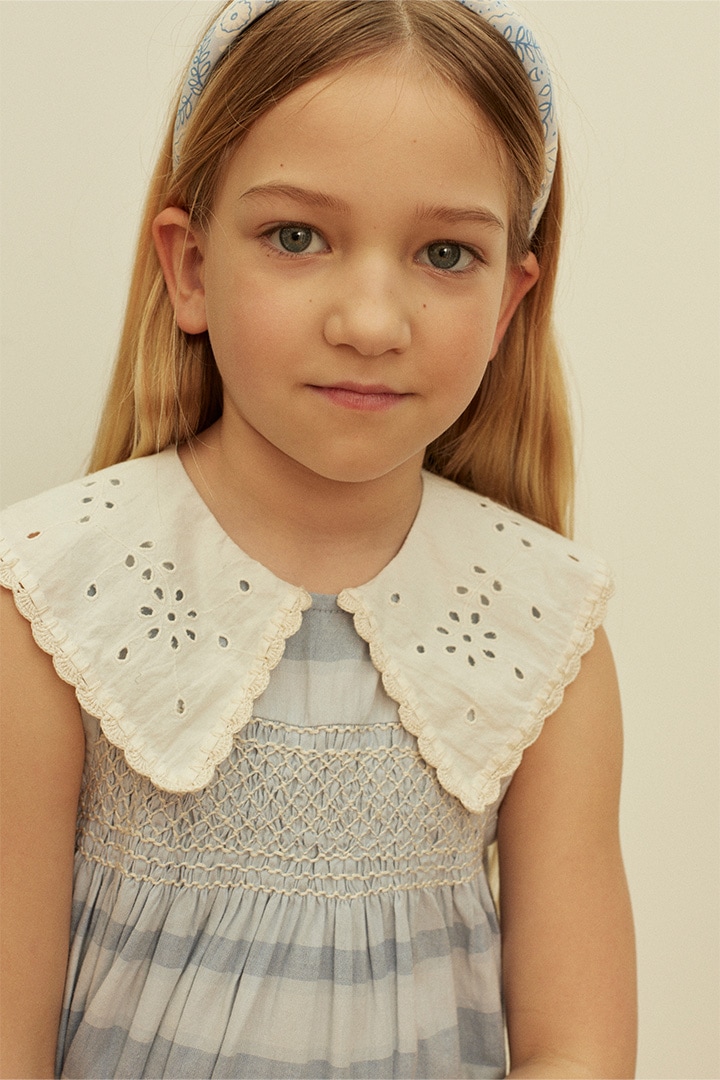 main collection]Apolina / CORNELIA S/L SMOCK DRESS / SUMMERHOUSE