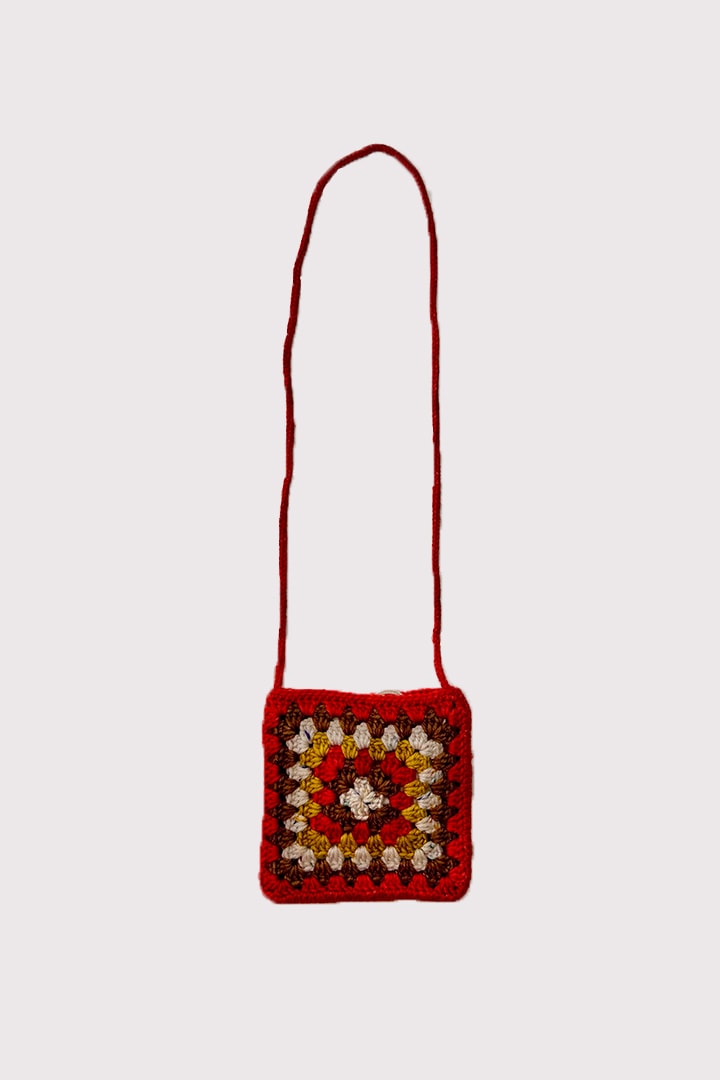 1st drop]Misha&Puff / Crochet Big Square Bag / MP155051-694