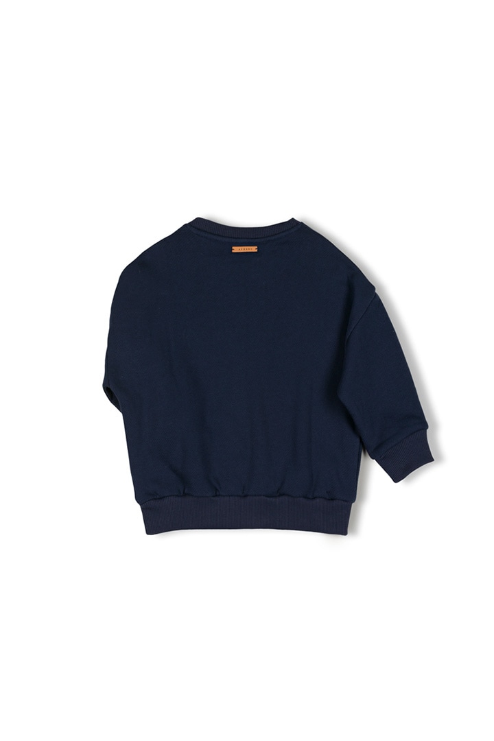 スウェット・トレーナー IONSEOUL Double weaving hooded knitwear BBU681 nixnut / Ol Sweater / Navy | Brand,nixnut,Size ,104 | OBEBE