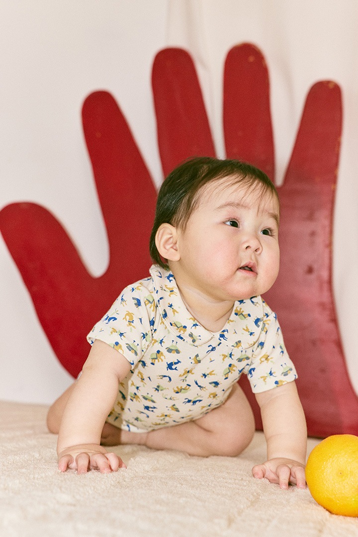 新品)misha &puff Baby Petit Collar Onesie 【公式通販】