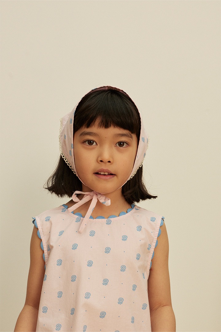 トップス apolina kids Juni Short Set 5-7y main collection]Apolina / JUNI SHORT SET / STUDIO CALICO PINK