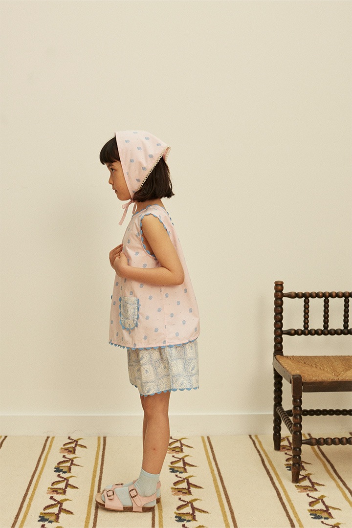 main collection]Apolina / JUNI SHORT SET / STUDIO CALICO PINK