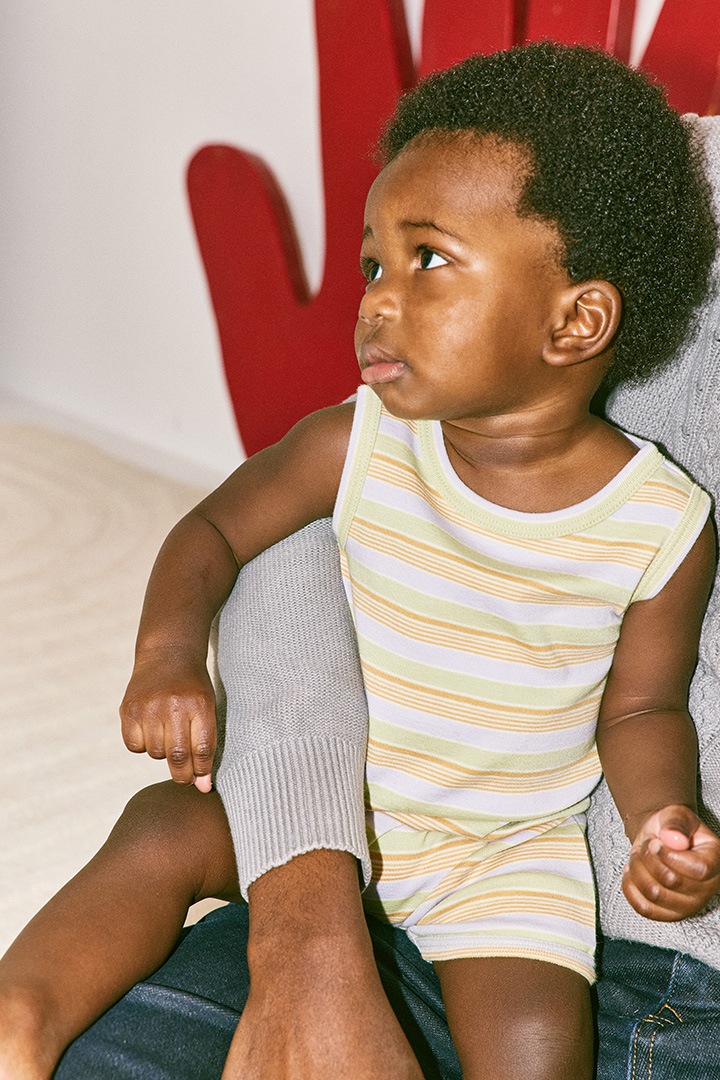 1st drop]Misha&Puff / BABY TANK ROMPER / B3333S26-0B9 / MIST