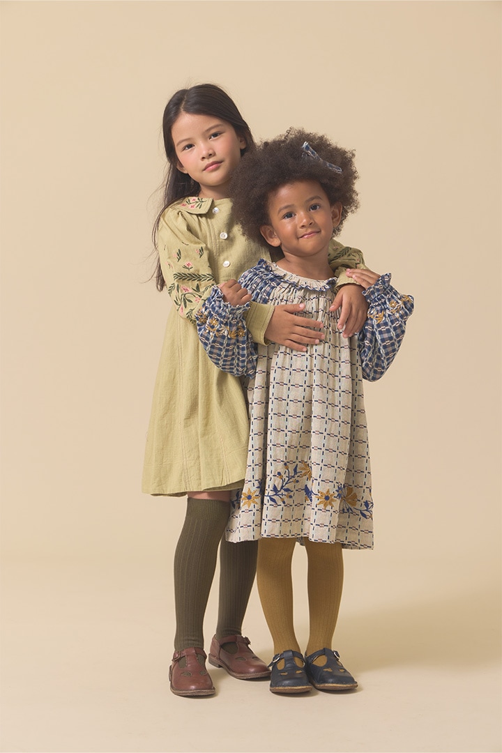 新品未使用　Lali Kids Tulip Dress 8y TULIP DRESS, AUTUMN FLORAL – Lali