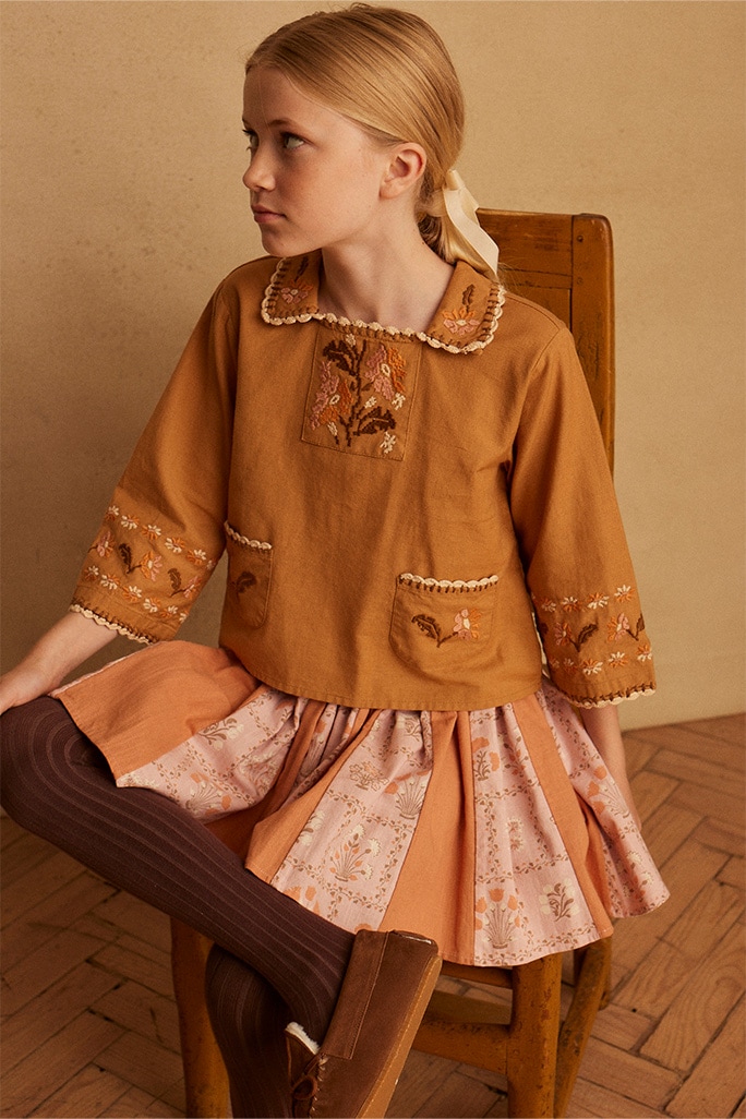 トップス Apolina 24AW Dusty Blouse 3-5y Apolina 24AW Dusty Blouse 3-5y