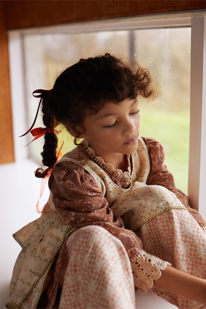 Apolina デニムオーバーオール 2-3y Apolina デニムオーバーオール 2