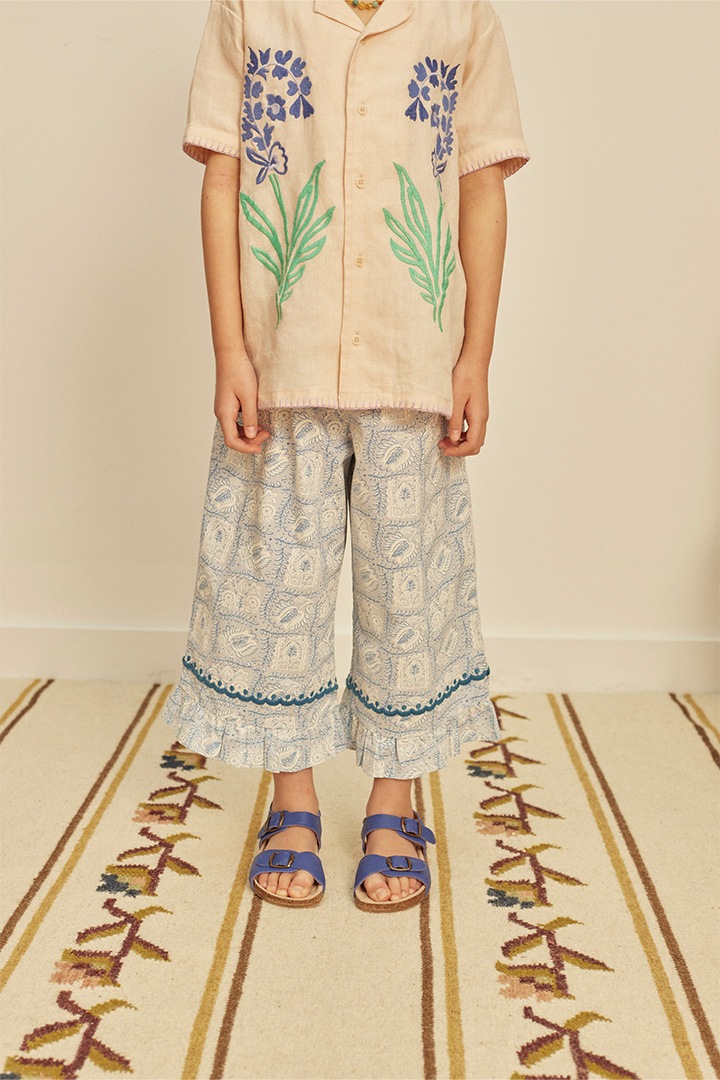 APOLINA wini trouser set 5-7Y ノースリーブ　パンツ main collection]Apolina / WINI TROUSER / STUDIO FLORAL | Item