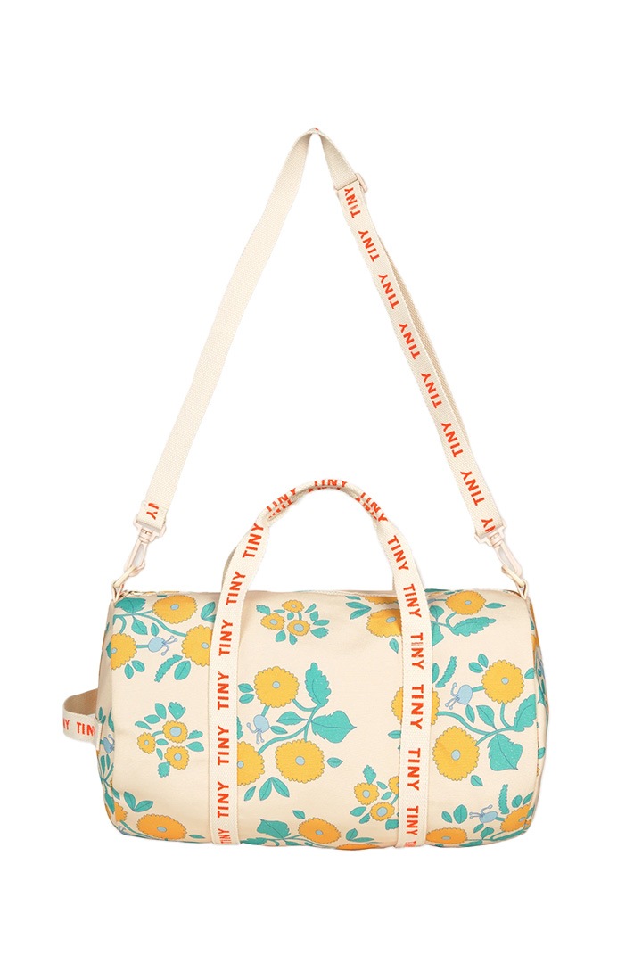 tinycottons / Flowers Duffle Bag / SS25-396-R01 / dark