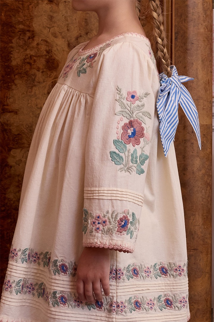 Apolina / STEVIE LS DRESS / APOSTEMCMA26 / MILK-CREAM | Brand