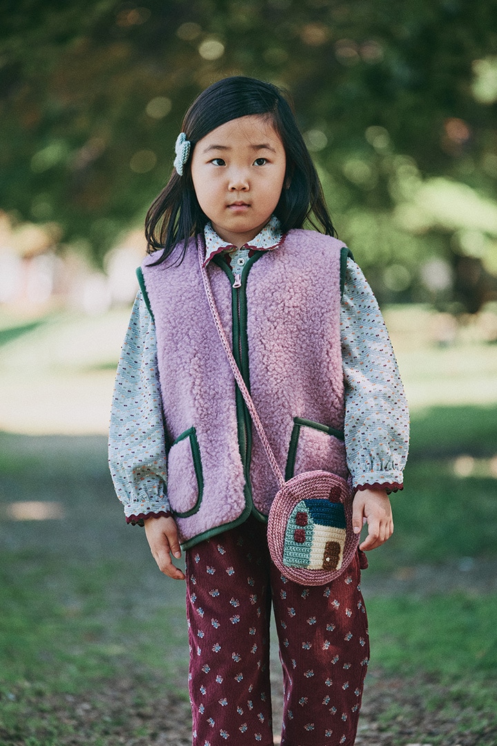 Fall Collection(drop2)]Misha&Puff / PEPITKO VEST / K9000F26-2A9