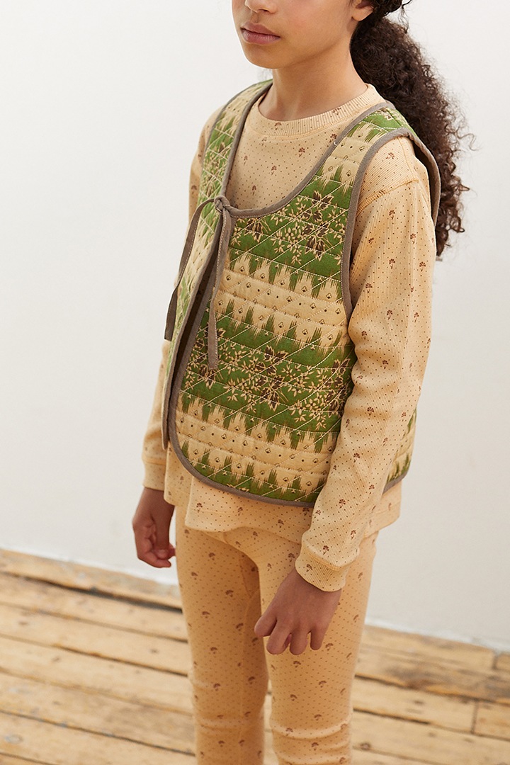 Apolina / Nell Gilet / APONELNBFA23 / NOTEBOOK FLORAL | Brand  