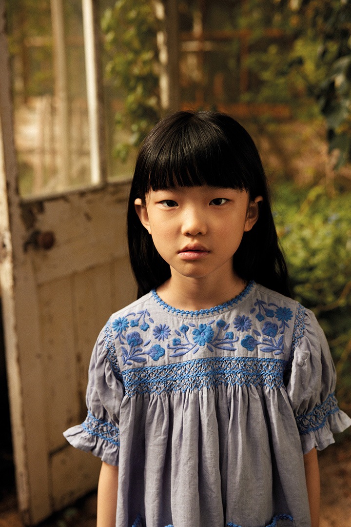 High Summer Collection]Apolina / DORA DRESS / BLUE-LILAC | Brand