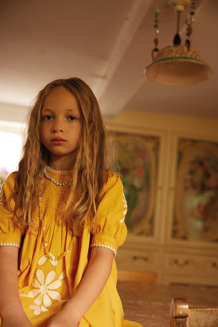 High Summer Collection]Apolina / NOEMIE DRESS / TANGERINE | Brand
