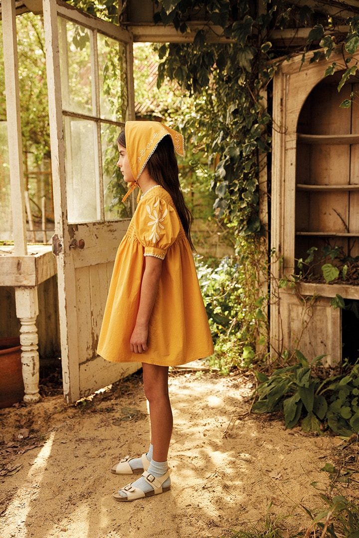 High Summer Collection]Apolina / NOEMIE DRESS / TANGERINE | Size,6