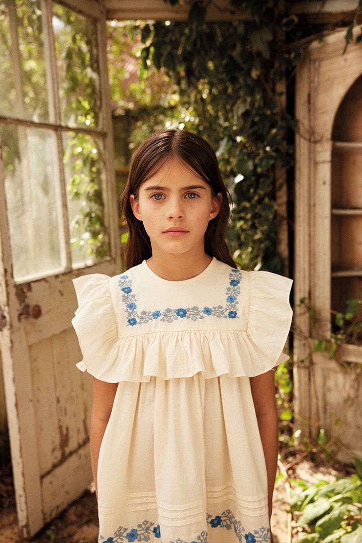 High Summer Collection]Apolina / JOSEPHINE DRESS / CREAM | Brand