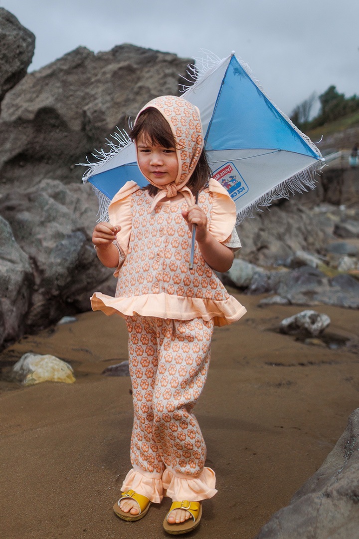 2nd drop]MABLI / DONUT VEST(2Y) / MAB823 / BLUSH/A | Brand,MABLI