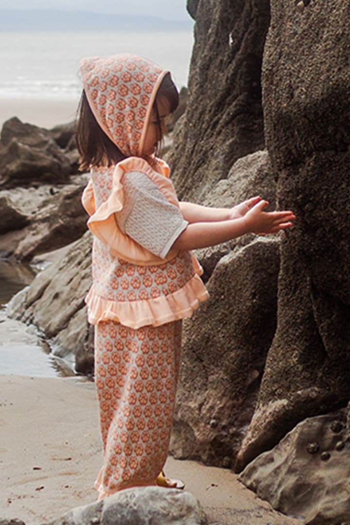 2nd drop]MABLI / DONUT VEST(2Y) / MAB823 / BLUSH/A | Brand,MABLI