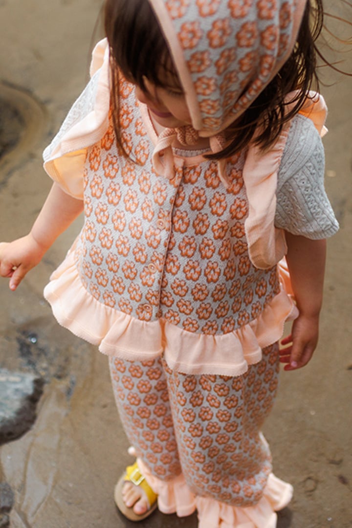 2nd drop]MABLI / DONUT VEST(2Y) / MAB823 / BLUSH/A | Brand,MABLI