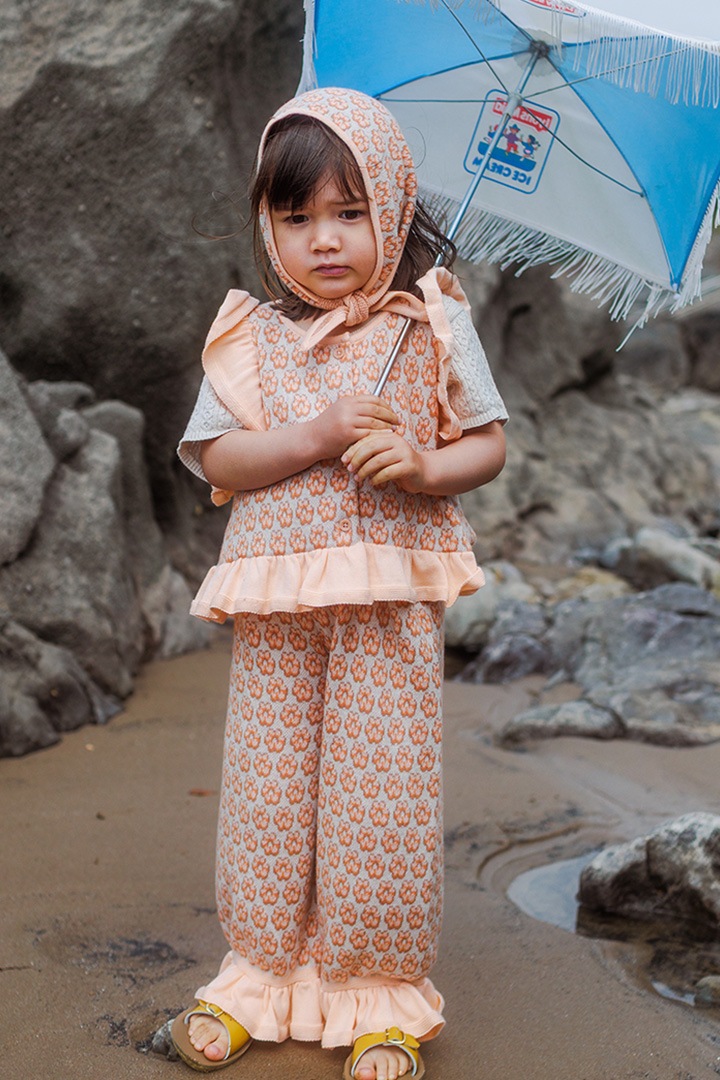 mabli セットアップ　2y 美品 2nd drop]MABLI / DONUT VEST(2Y) / MAB823 / BLUSH/A | Brand,MABLI