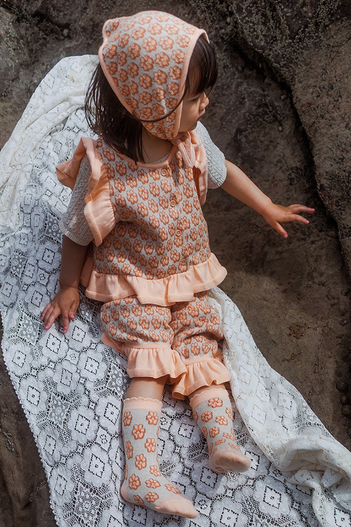 2nd drop]MABLI / DONUT VEST(2Y) / MAB823 / BLUSH/A | Brand,MABLI