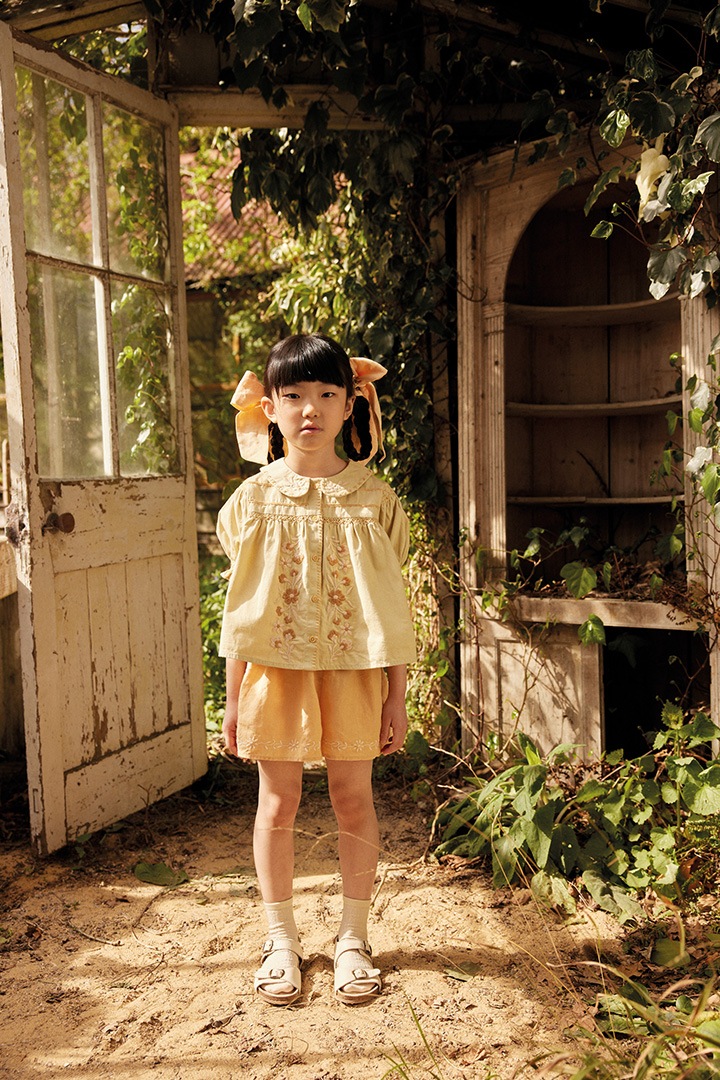 High Summer Collection]Apolina / HEIDI BLOUSE / CLOUD | Brand