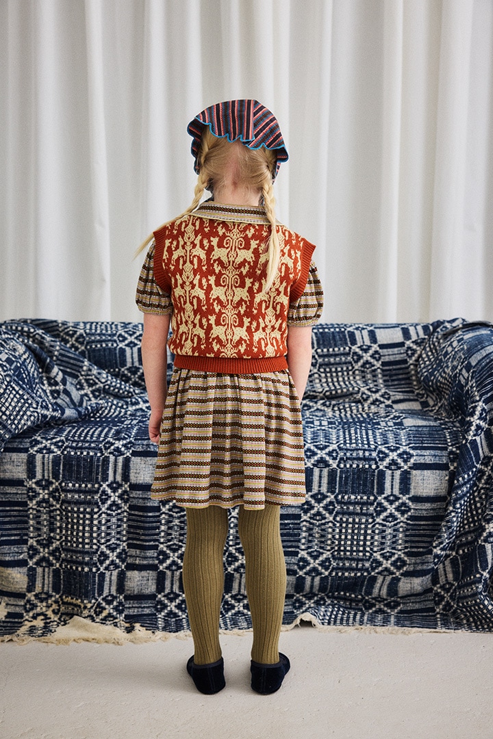 スカート misha&puff flower jacquard skirt スカート misha and puff flower jacquard skirt misha & puff