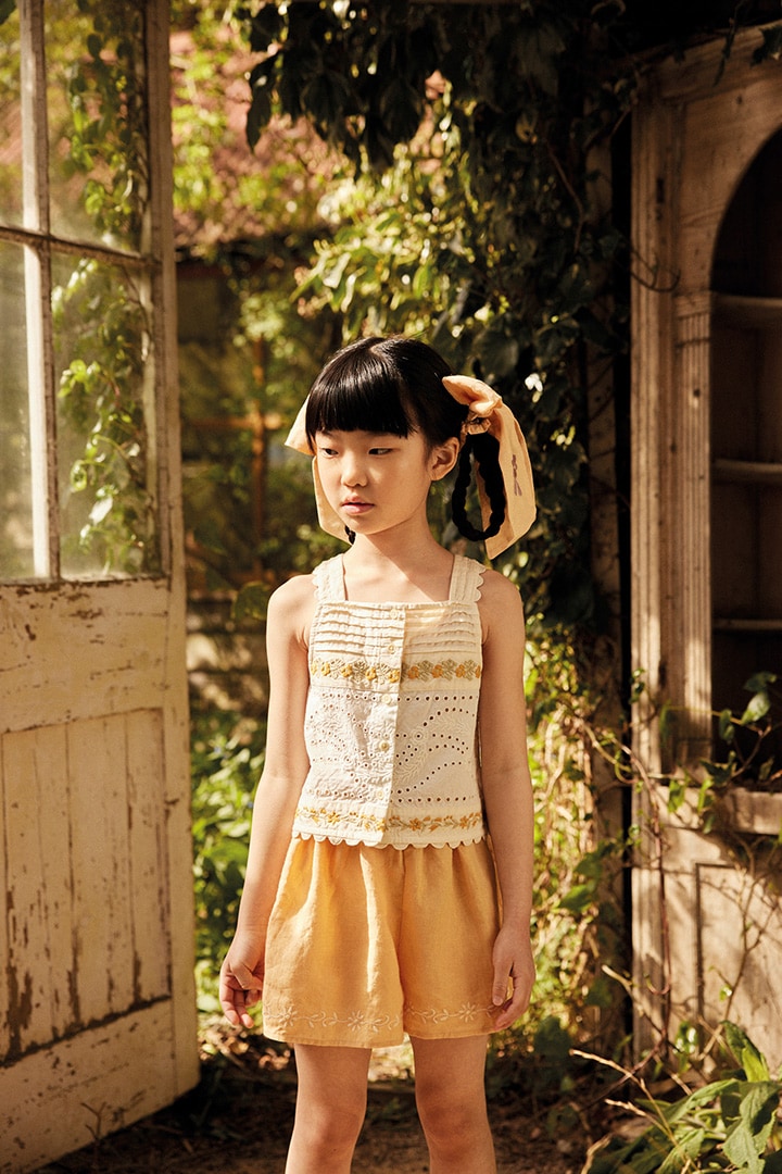 High Summer Collection]Apolina / ROSALIE SUNTOP / CREAM | Brand