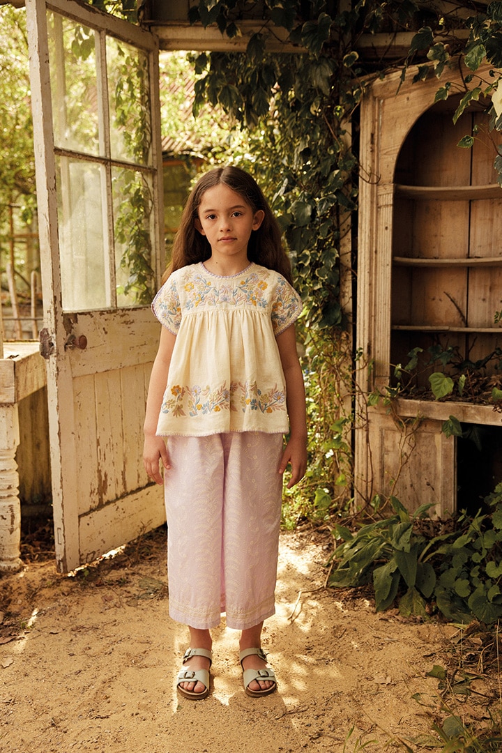 High Summer Collection]Apolina / MILLIE TROUSER / WALLFLOWER