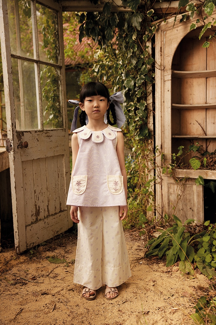 High Summer Collection]Apolina / FLORA TROUSER SET / WALLFLOWER