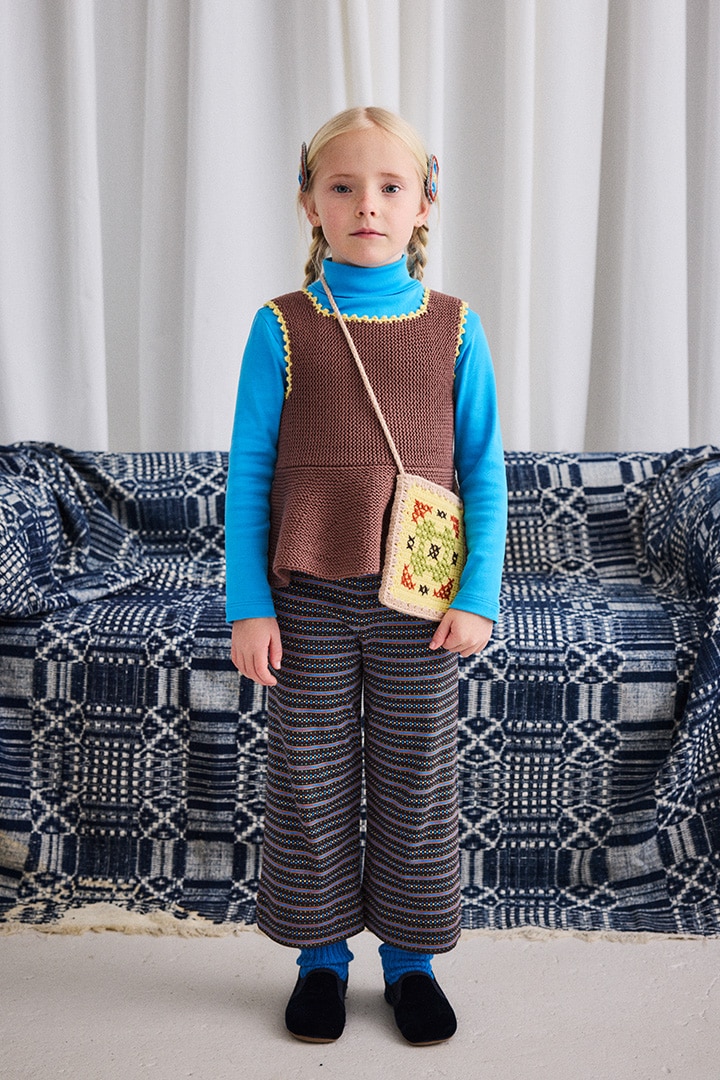 1st drop]Misha&Puff / Turtleneck / K3109F25-444 / Cerulean