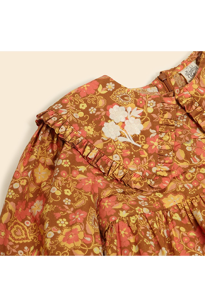 Apolina / DIONNE BLOUSE / AUTUMN HARVEST FLORAL | Brand