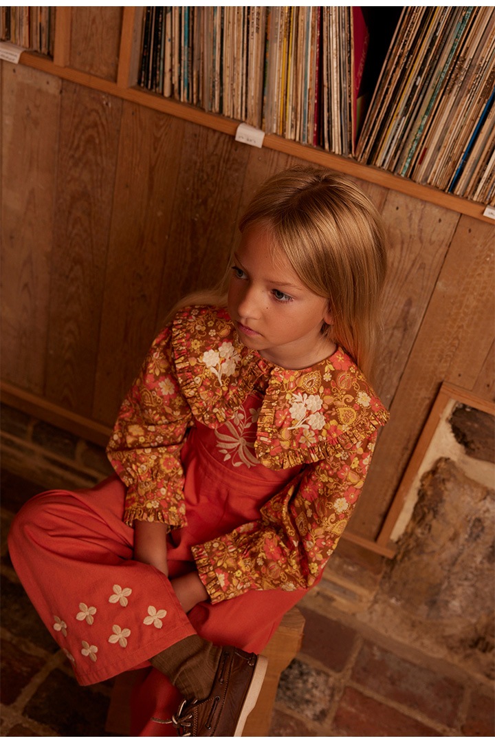 Apolina / DIONNE BLOUSE / AUTUMN HARVEST FLORAL | Brand