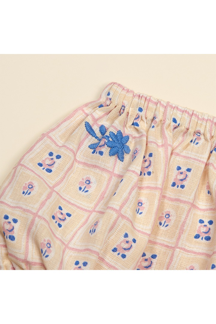 High Summer Collection]Apolina / BABY LULA BLOOMER / ROSEPANEL