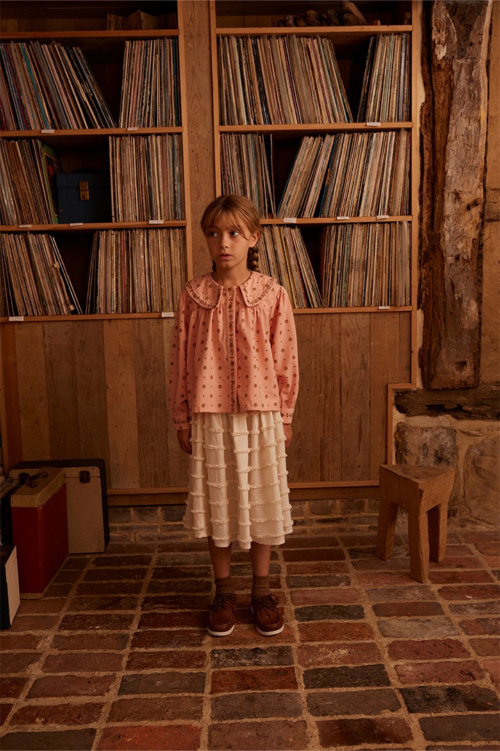 Apolina / CARLOTTA BLOUSE / MEADOW CALICO RIBBON | Brand