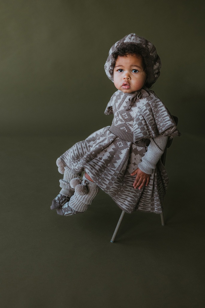 mabli ニットワンピース mabli ニットワンピース 4y T116515766一 番 安い