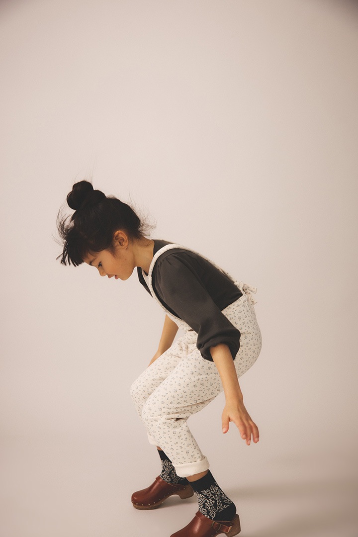 Essentials Collection]SOOR PLOOM / KNOT OVERALL / CALICO PRINT