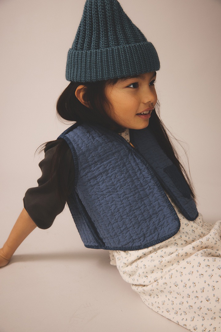 Essentials Collection]SOOR PLOOM / KNOT OVERALL / CALICO PRINT