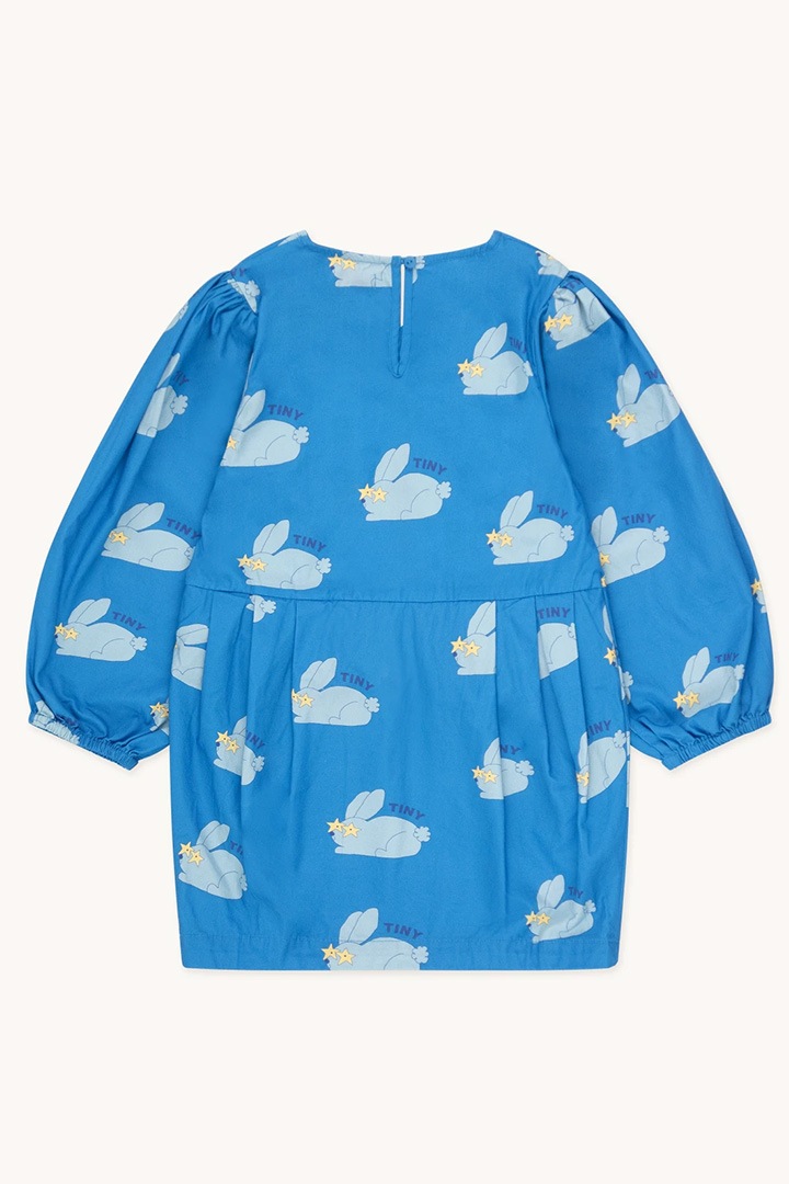 トップス tinycottons tinycottons / RABBITS DRESS / AW24-192-P22 / blue | Size,2
