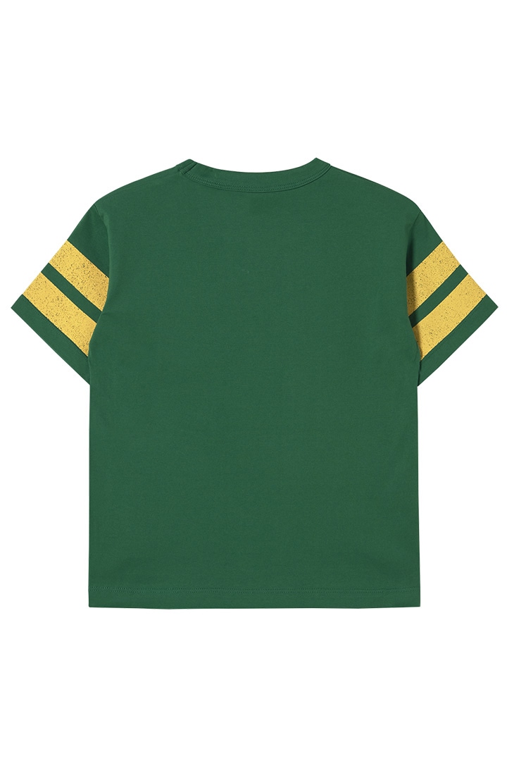 2nd drop]tinycottons / STRIPES LOGO TEE / SS25-137-R21 / dark