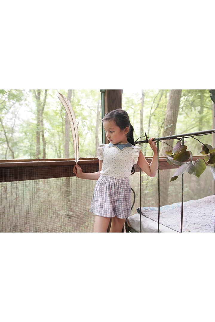 Essentials Collection]SOOR PLOOM / FRILL TEE  