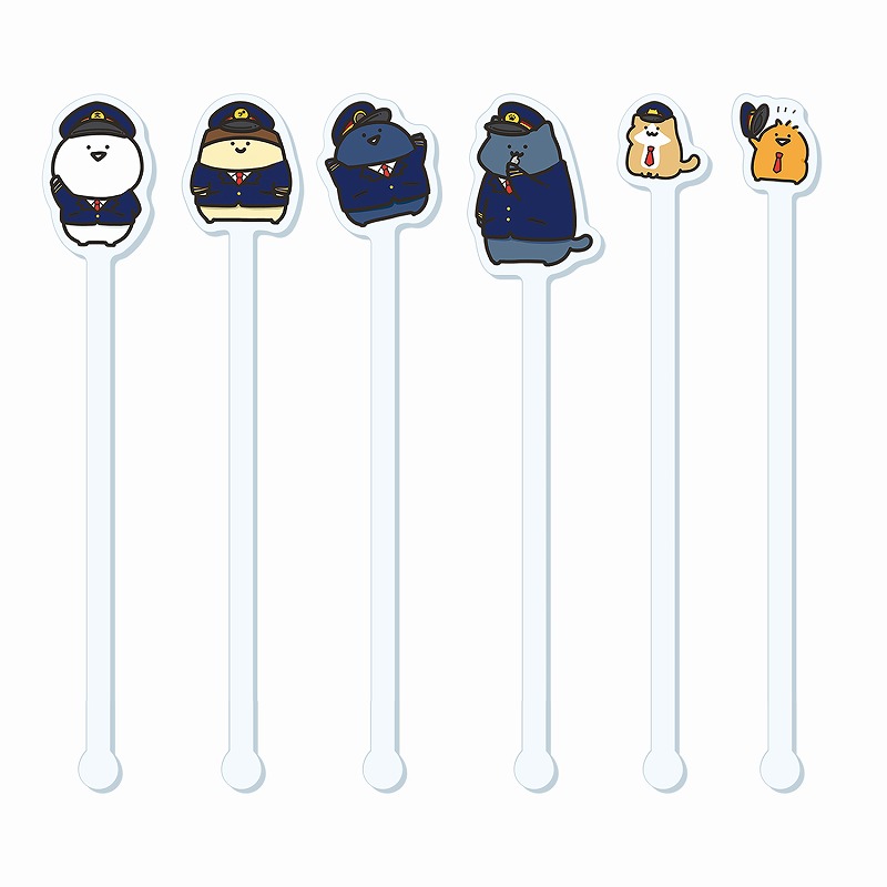 お文具といっしょ ステッカーセット ポストカード カフェ 書店員 標識 新品 カテゴリから探す,ステッカー | お文具といっしょ OBLINE STORE