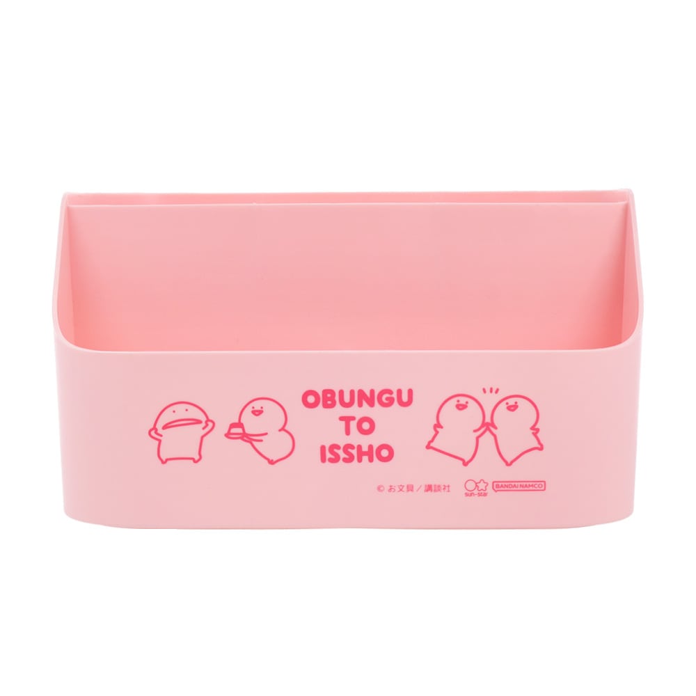 お文具といっしょ デスクオーガナイザー ピンク