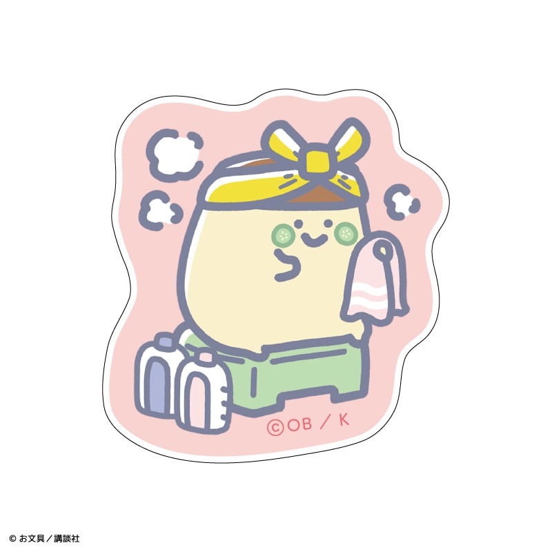 お文具といっしょ バスタイム アクリルマグネット（プリンさん）