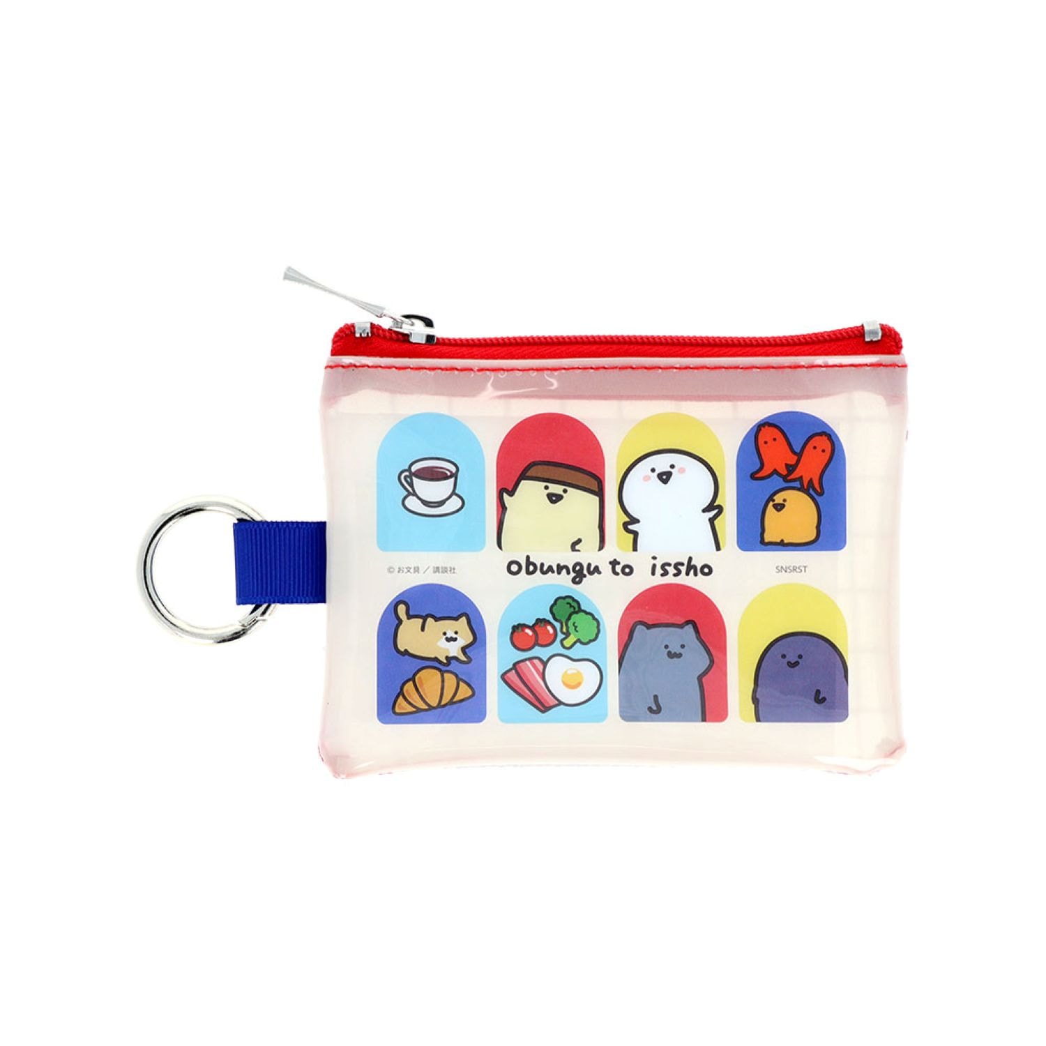 お文具といっしょグッズ　まとめ売　がま口ポーチ　キーホルダー　メモ帳 お文具といっしょ 畳刺繍がま口ポーチ みんな | バッグ・ポーチ