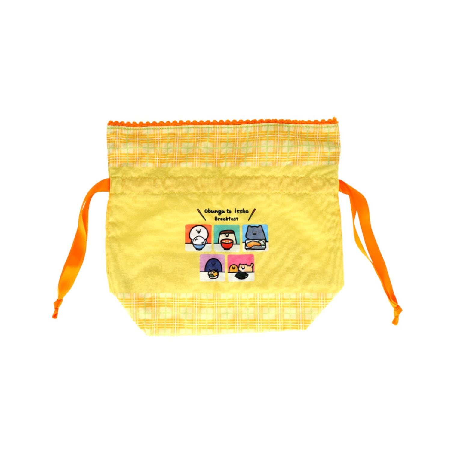 お文具といっしょ 巾着 和食