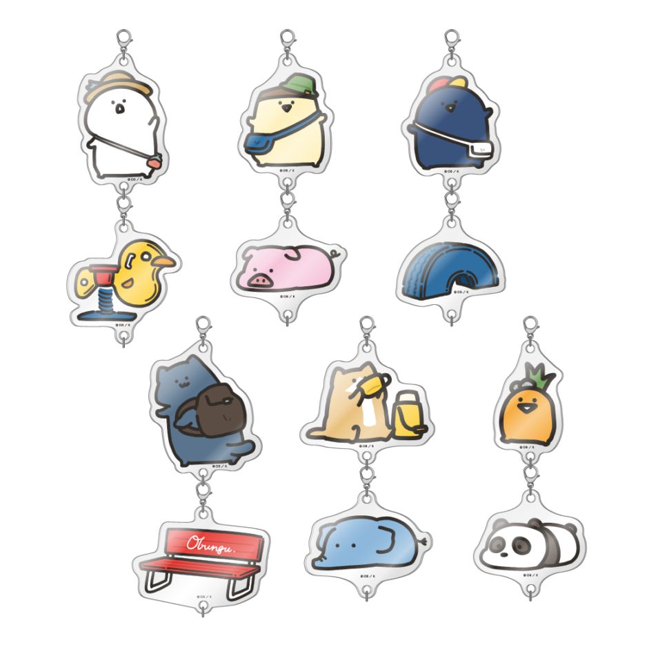 お文具といっしょ 刺繍キーホルダーコレクション | すべての商品 | お